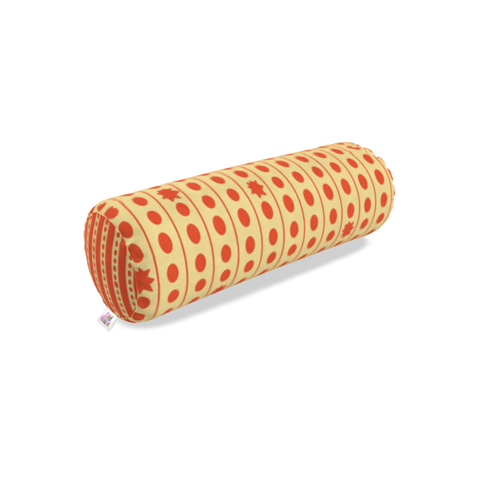 Circus Circles Large Round Bolster Pillow