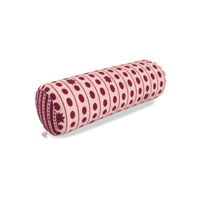 Circus Circles Large Round Bolster Pillow