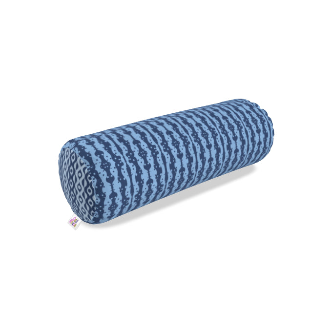 Twirly Whirly Large Round Bolster Pillow