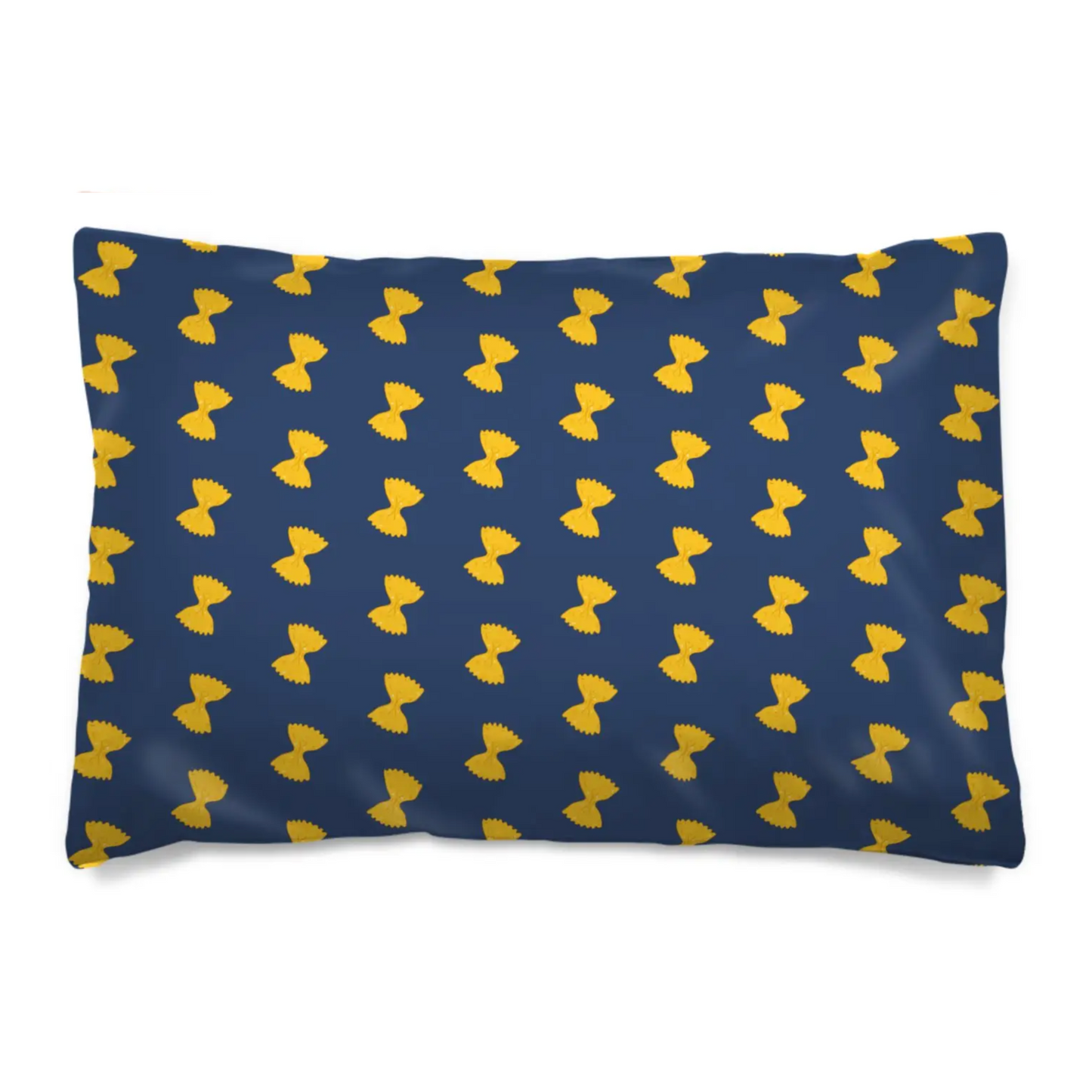 Farfalle Fitted Sheet Set - Navy
