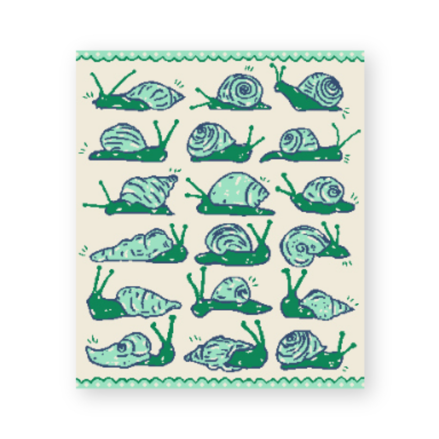 Snail Squad Mini Blanket