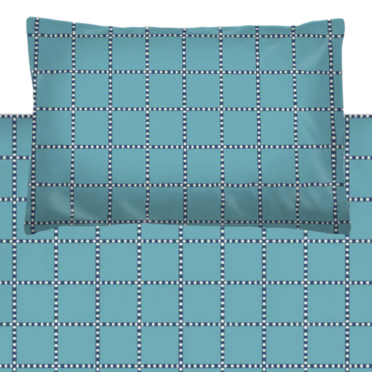 Checker Grid Duvet