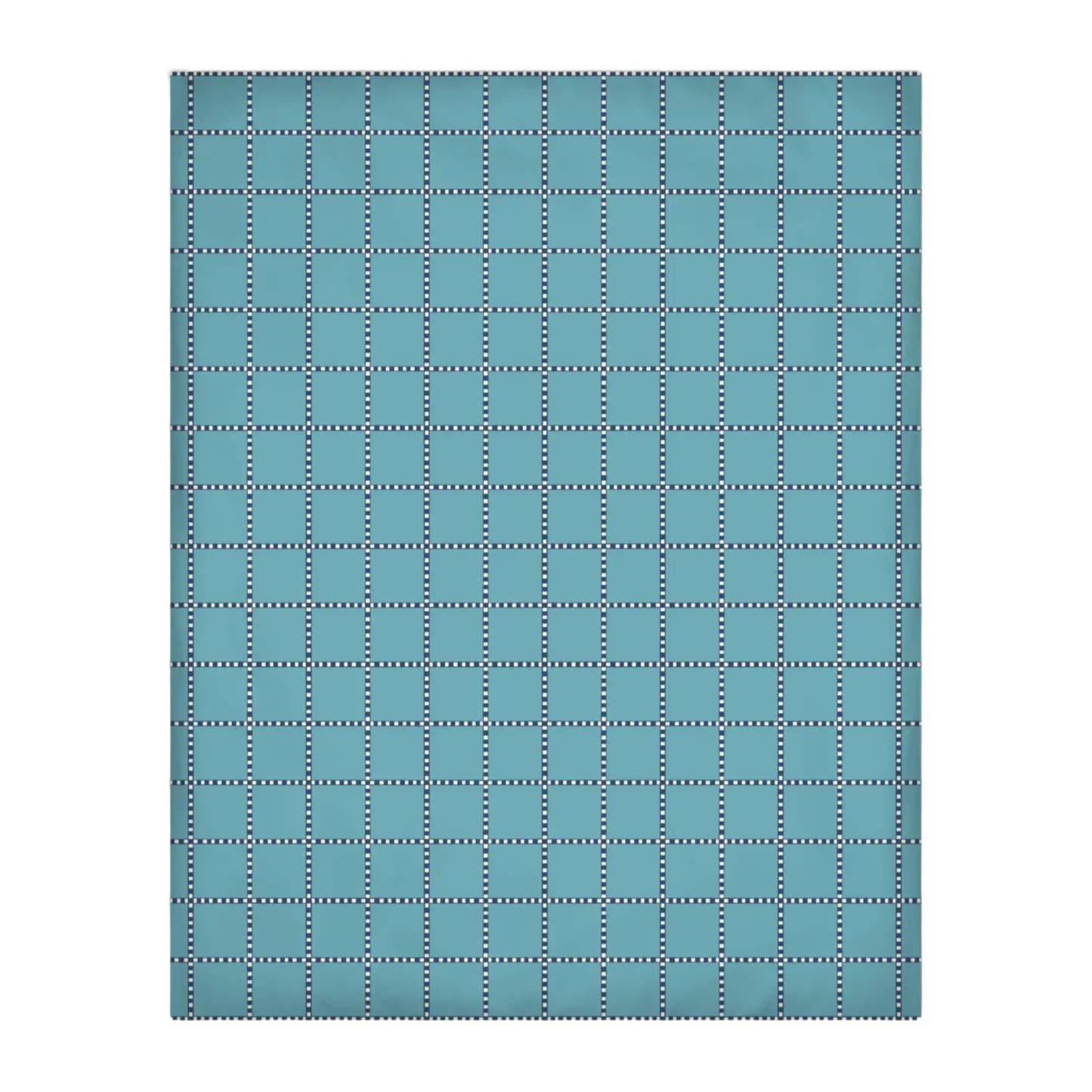 Checker Grid Duvet