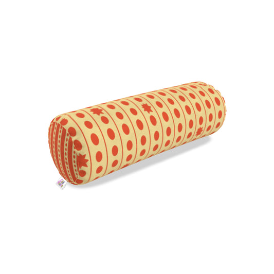 Circus Circles Large Round Bolster Pillow