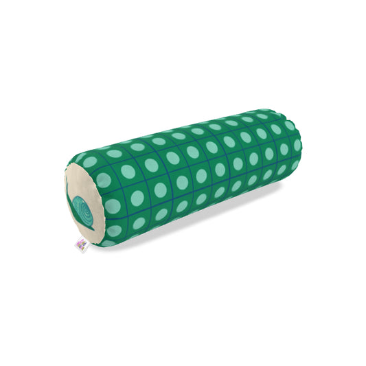 Snail Trail Large Round Bolster Pillow