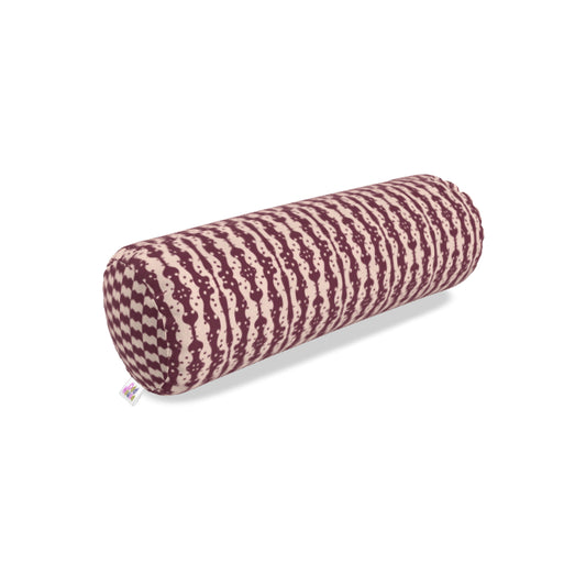 Twirly Whirly Large Round Bolster Pillow