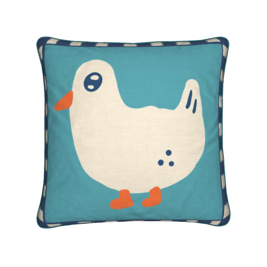 Duck Tile Pillow