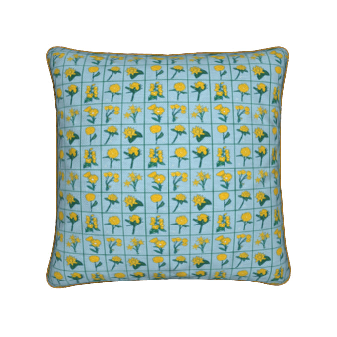 Flower Quilt Pillow