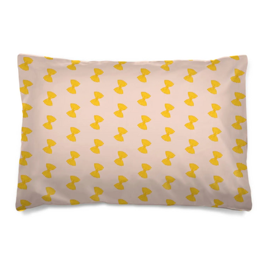 Farfalle Fitted Sheet Set - Yellow
