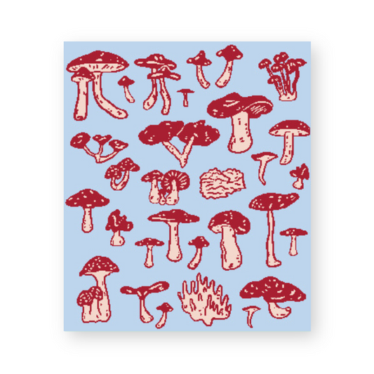 Mushroom Mania Mini Blanket